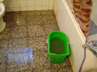 Bathroom Floor Leak